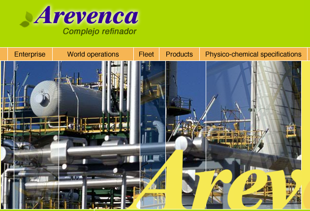 El portal electrónico presentaba a Arevenca como una firma energética de clase mundial, cuando en realidad era una empresa con proyectos que no existían en la realidad